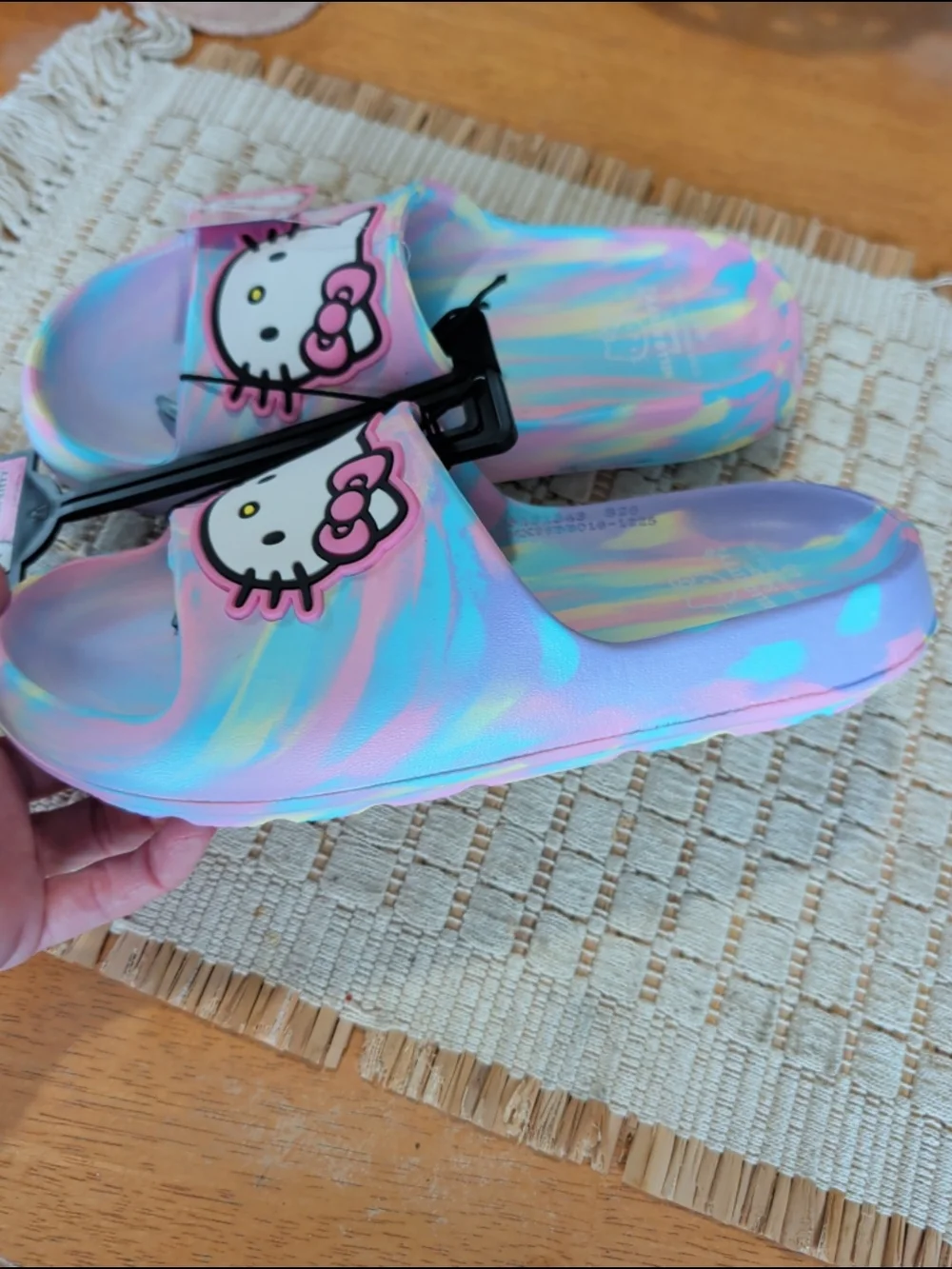 Hello Kitty Slide Sandals Girls' 4/5 Or Womens' 5/6 NWT